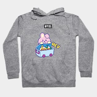 bt21 bts exclusive design 107 Hoodie